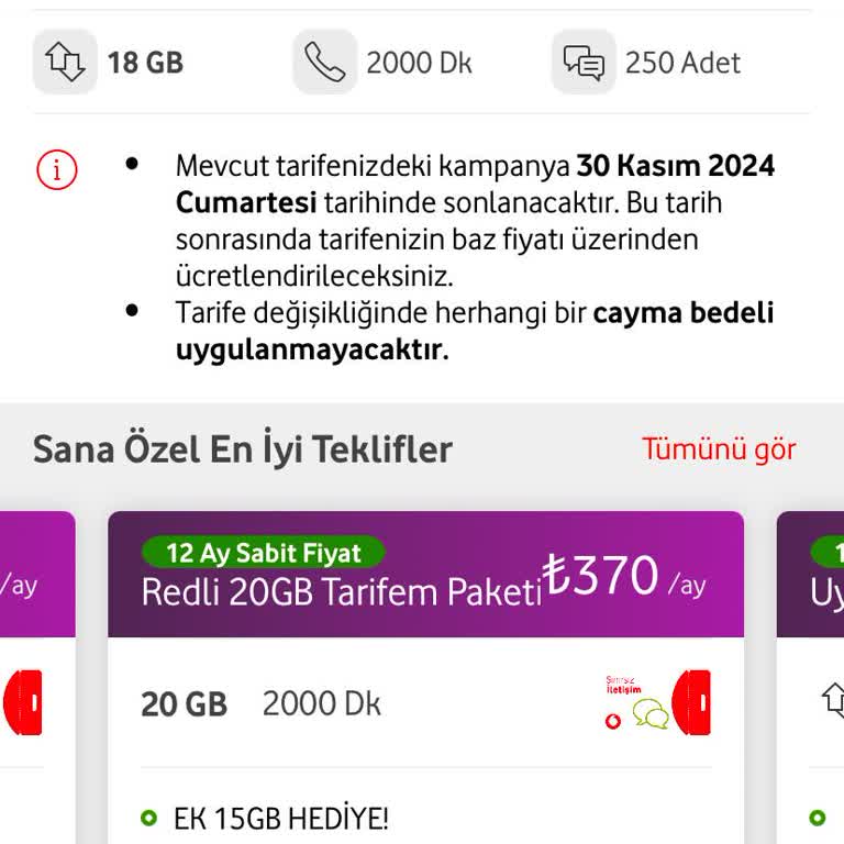Vodafone'da Fatura Şoku Ve Çözüm Bulamama Sorunu