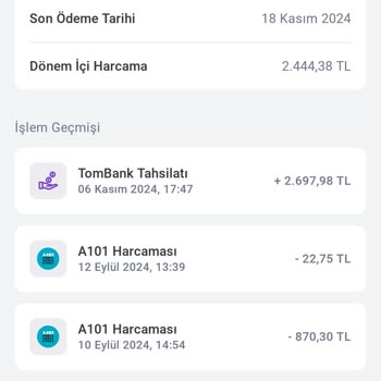 Veresiye Limitinin Kapalı Kalması