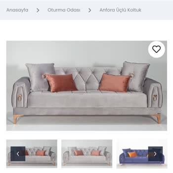 Modalife 3'lü Koltuk Takımı: Dayanıksız Menteşelerle Hayal Kırıklığı