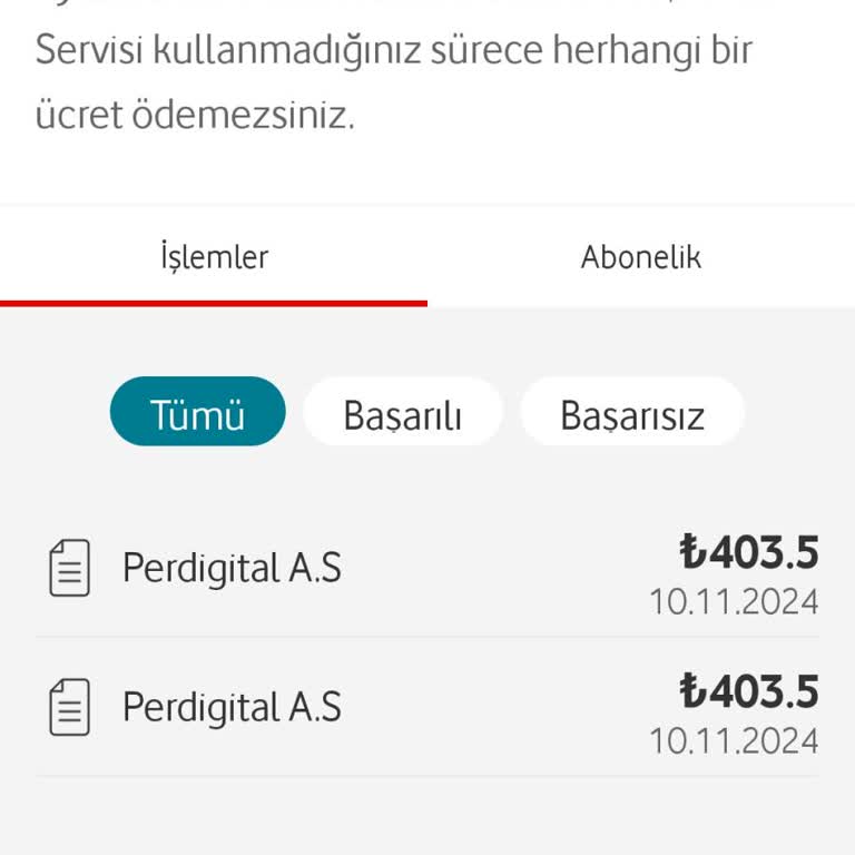 İzinsiz Mobil Ödeme Kesintisi Ve İletişim Sorunu