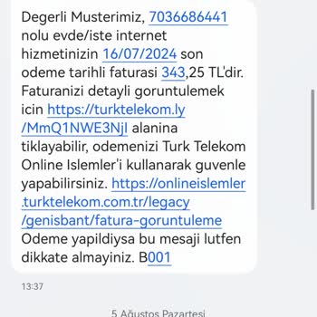 Fatura Artışı Ve İtiraz Sonrası Belirsizlik