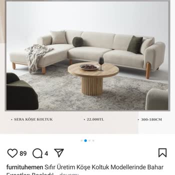 Atölye Furnitu'dan Aldığım Koltuk Takımı Sorunu Ve İlgisizlik