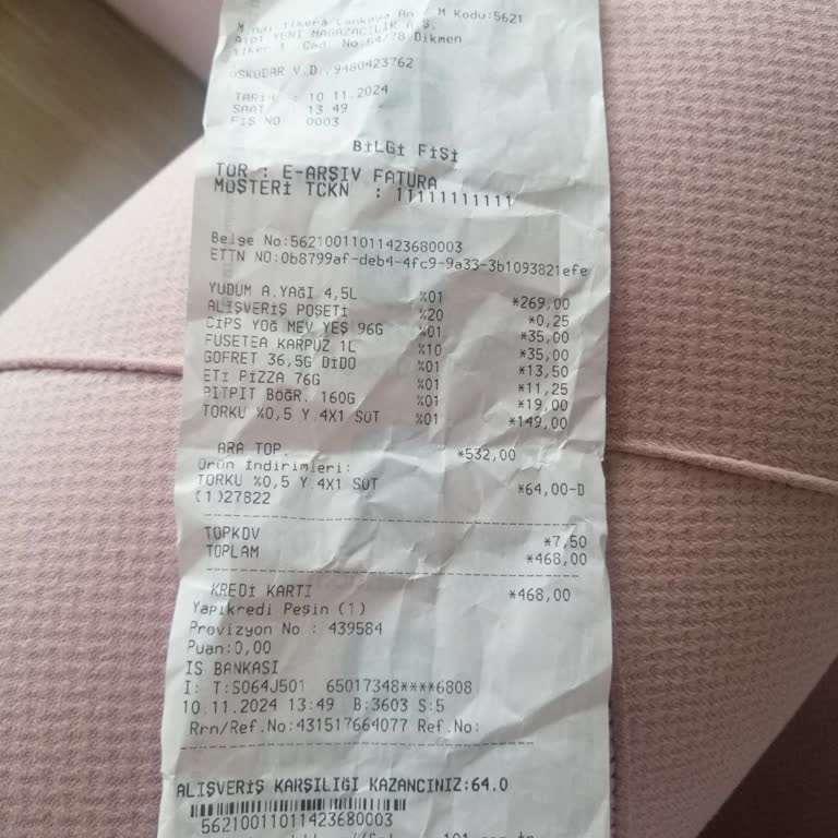 A101'den Alınan Bozuk Torku Süt Ve İade Sorunu