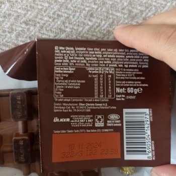 Çikolatada Beklenmedik Renk Değişimi