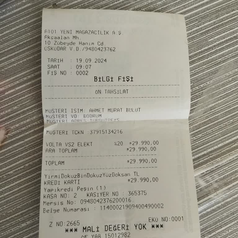 Teslim Edilmeyen Motor Ve İletişim Sorunları