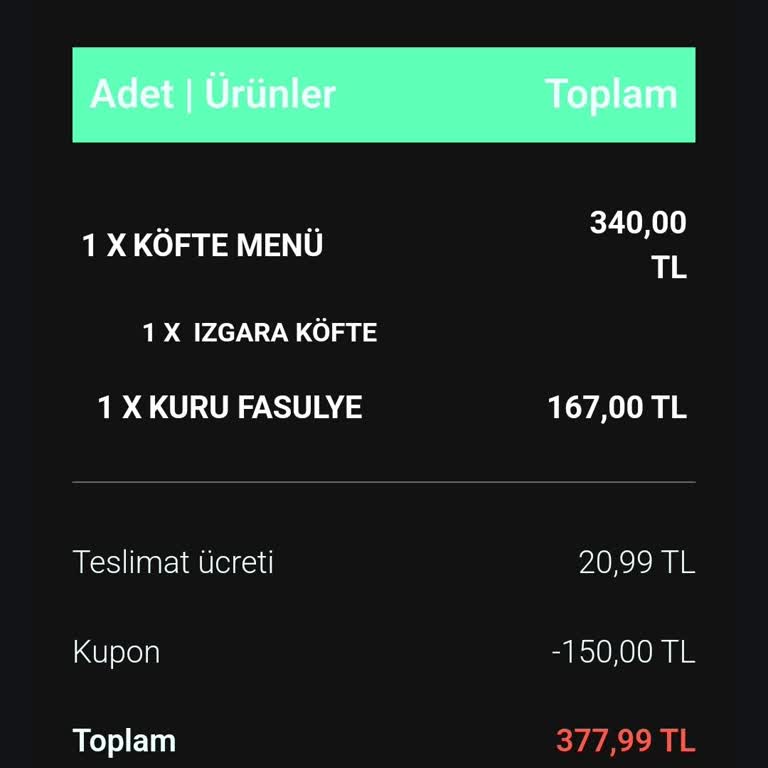 Yanlış Sipariş Ve İlgisiz Müşteri Hizmetleri