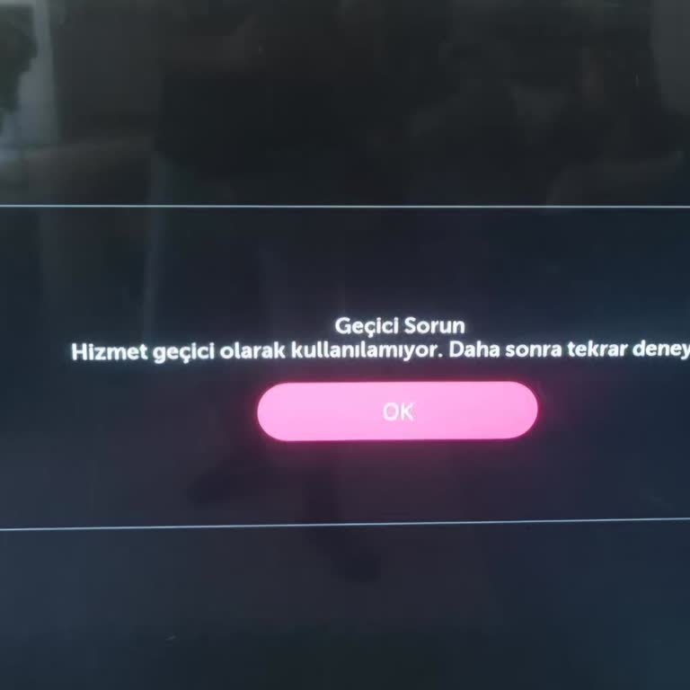 Axen TV'de Webos Güncellemesi Sonrası Uygulama Yükleme Sorunu
