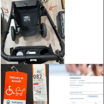 Sunexpress İle Hasarlı Çocuk Arabası Ve İlgisiz Müşteri Hizmetleri