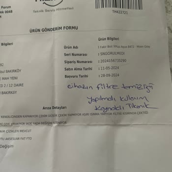 Teknosa Ve Fakir Marka Süpürge Hayal Kırıklığı