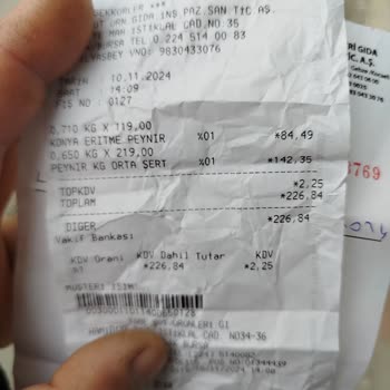 Bozuk Peynir Ve Haksız Ücretlendirme