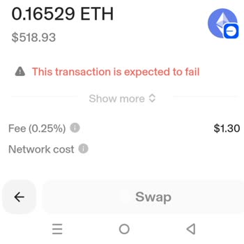 Uniswap'ta Satış İşlemi Sorunu