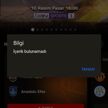 Maç Yayın Sorunu: Paketim Olmasına Rağmen İzleyemiyorum