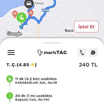 Martı Tag Sürücülerine Haksız Fiyatlandırma Ve Algoritma Sorunları