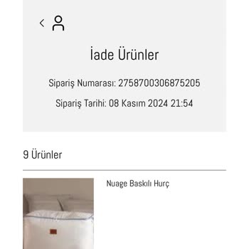 Sipariş İptal Sorunu Ve İletişim Eksikliği