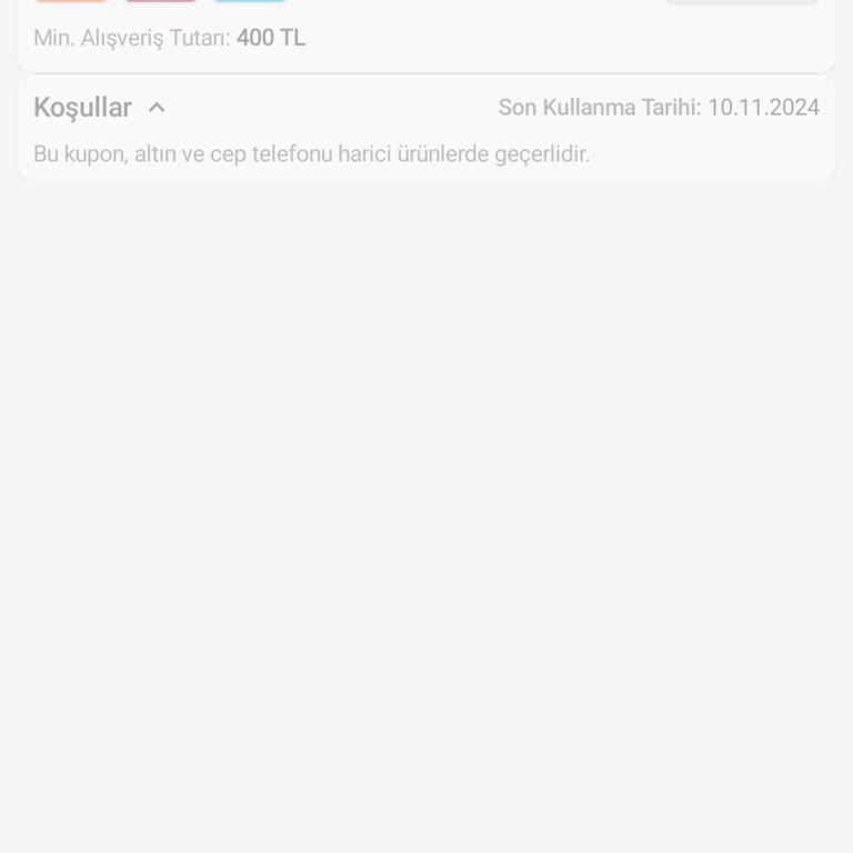 Geçersiz Kupon Ve Yetersiz Müşteri Hizmetleri