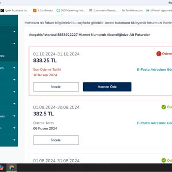 Onaysız Fatura Ve Müşteri Hizmetleri Sorunu