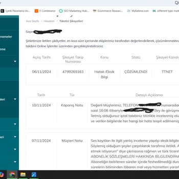 Onaysız Fatura Ve Müşteri Hizmetleri Sorunu