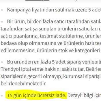 İade Hakkım Engelleniyor: Trendyol'da Hayal Kırıklığı