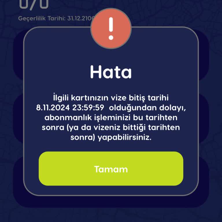 Bursakart Abonman Yenileme Sorunu