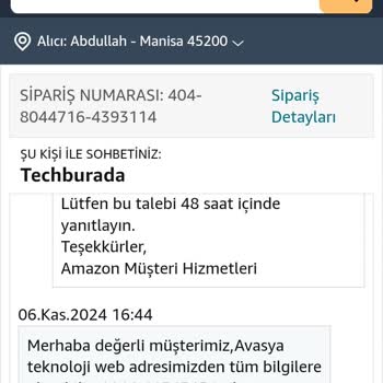 Amazon Üzerinden Alınan MSI Laptopun İade Sürecinde Yaşanan Sorunlar