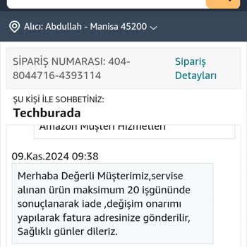Amazon Üzerinden Alınan MSI Laptopun İade Sürecinde Yaşanan Sorunlar