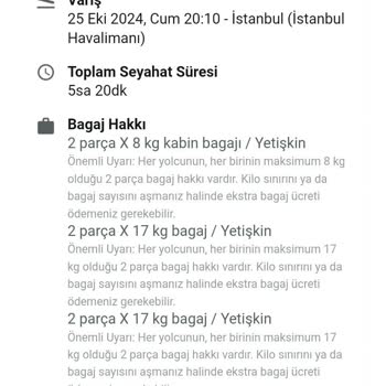 Bagaj Sorunu Ve Kötü Müşteri Hizmeti
