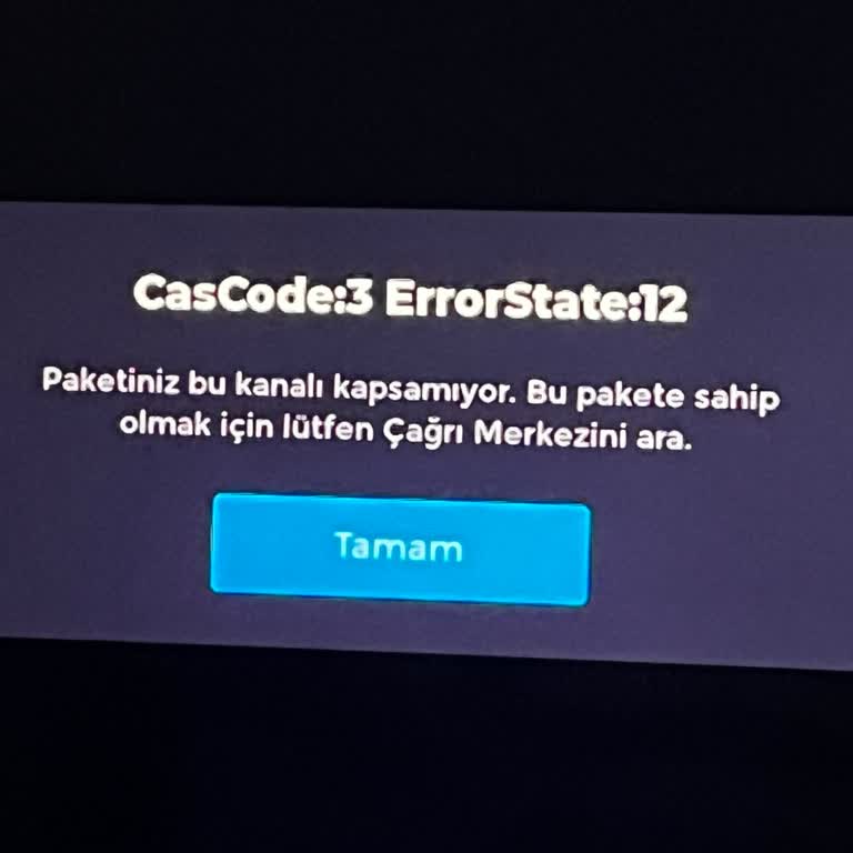 Güncelleme Sonrası Hata Kodu Ve İletişim Sorunları