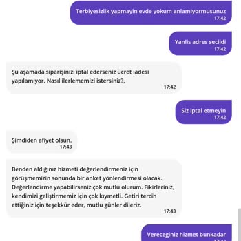 Yanlış Adres Seçimi Ve Yetersiz Hizmet Deneyimi