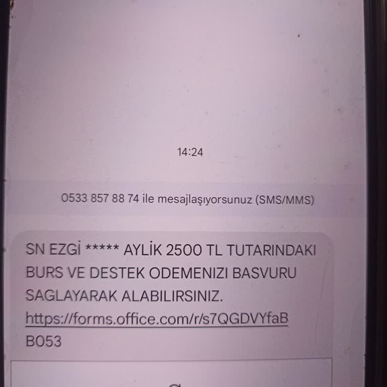 Burs Başvurumda Güvenlik Endişesi Ve Yasal Uyarı