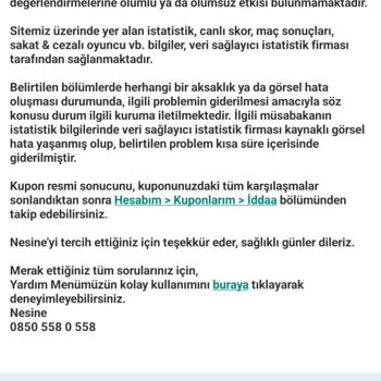 Yanlış Veri Aktarımı Mağduriyeti