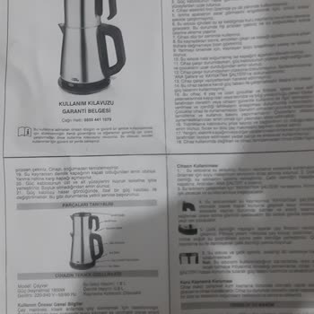 Lider Savio Ev Aletleri Çay Makinesi Arızası!