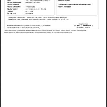 Çifte Fatura Ödemesi: Aksa Çoruh Edaş Ve Banka Arasında Kalan Müşteri