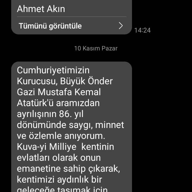 Belediye Mesajlarıyla Rahatsızlık