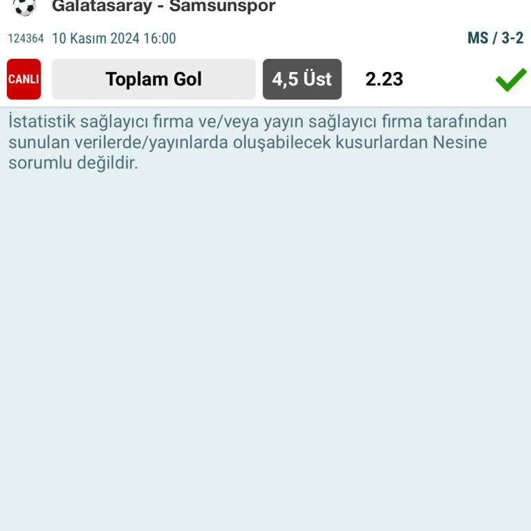 Bahis Kuponum Neden İptal Edildi?