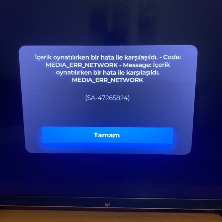 Beko Smart TV'de Bein Connect Sorunu Ve Donan Maçlar
