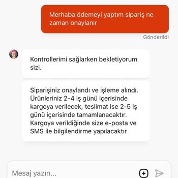 Ürün Teslimatı Ve İade Sorunu