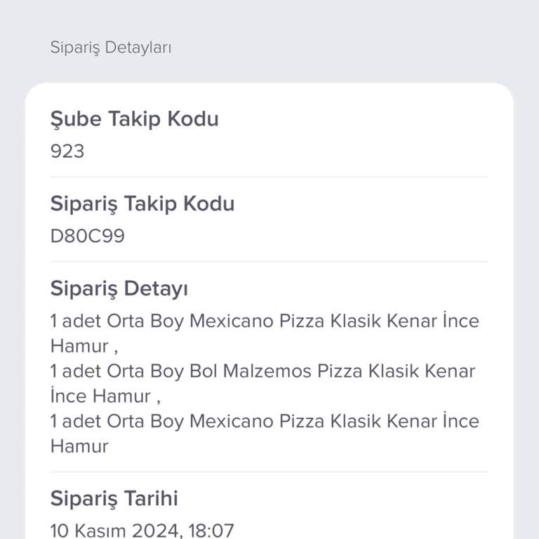 Geç Gelen Ve Soğuk Pizza Deneyimi