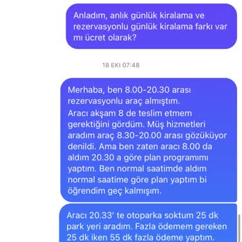 Rezervasyon Saati Yanlış Anlaşılma Ve İade Sorunu