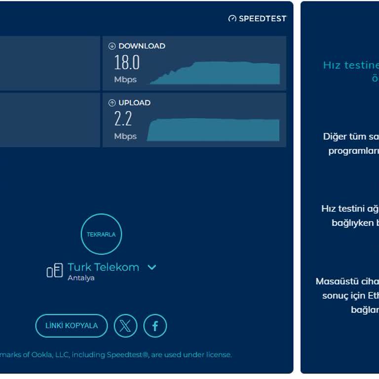 Türk Telekom İnternet Hızı Ve Ping Sorunları