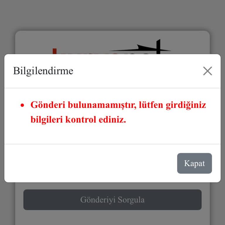 Kuryenet İle Takip Sorunu
