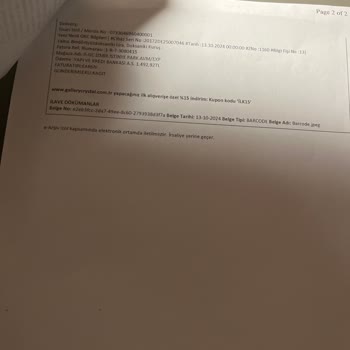 Defolu Ürün Ve Yetersiz Müşteri Hizmeti