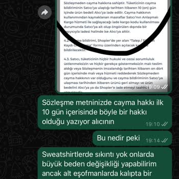 Yanıltıcı İade Politikası