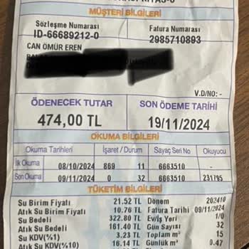 İSKİ Fatura Krizi: Yüksek Tutar Ve Çözüm Beklentisi