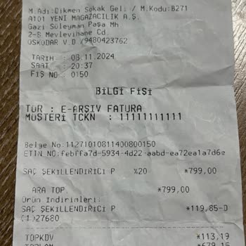 A101 Mağazasında Saygısız Hizmet Ve İade Sorunu