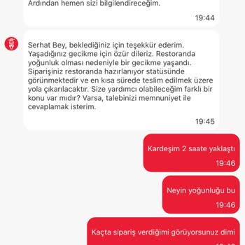 Sipariş Verip Aç Kaldım Uygulama Çalışmıyor