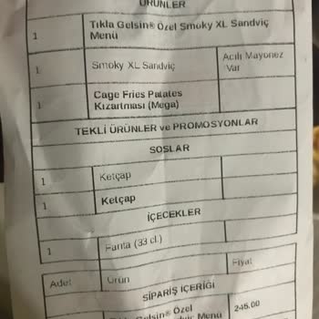 Eksik Ve Yanlış Siparişler İle Ulaşılmaz Müşteri Hizmeti