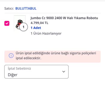 Fiyat Düşüşü Sonrası İptal Engeli