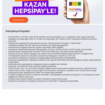 Hepsipara Yüklenmedi: Ebebek Ve Hepsiburada Sorunu