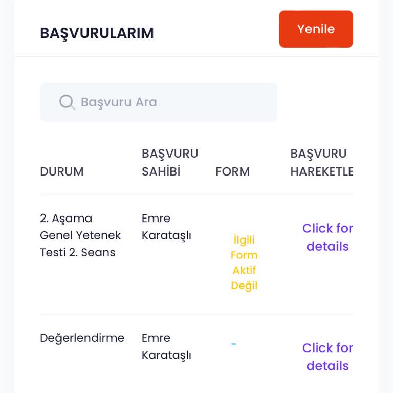 Sınav Bilgilendirmesi Eksikliği Ve Sistem Hatası