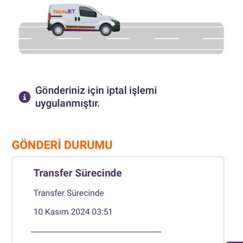 Hepsijet Kargo İptali: Sipariş İptali Şoku